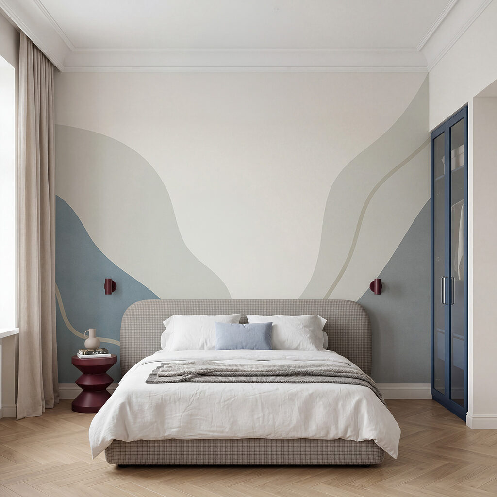 Arte bianca e blu Arte bianca e blu