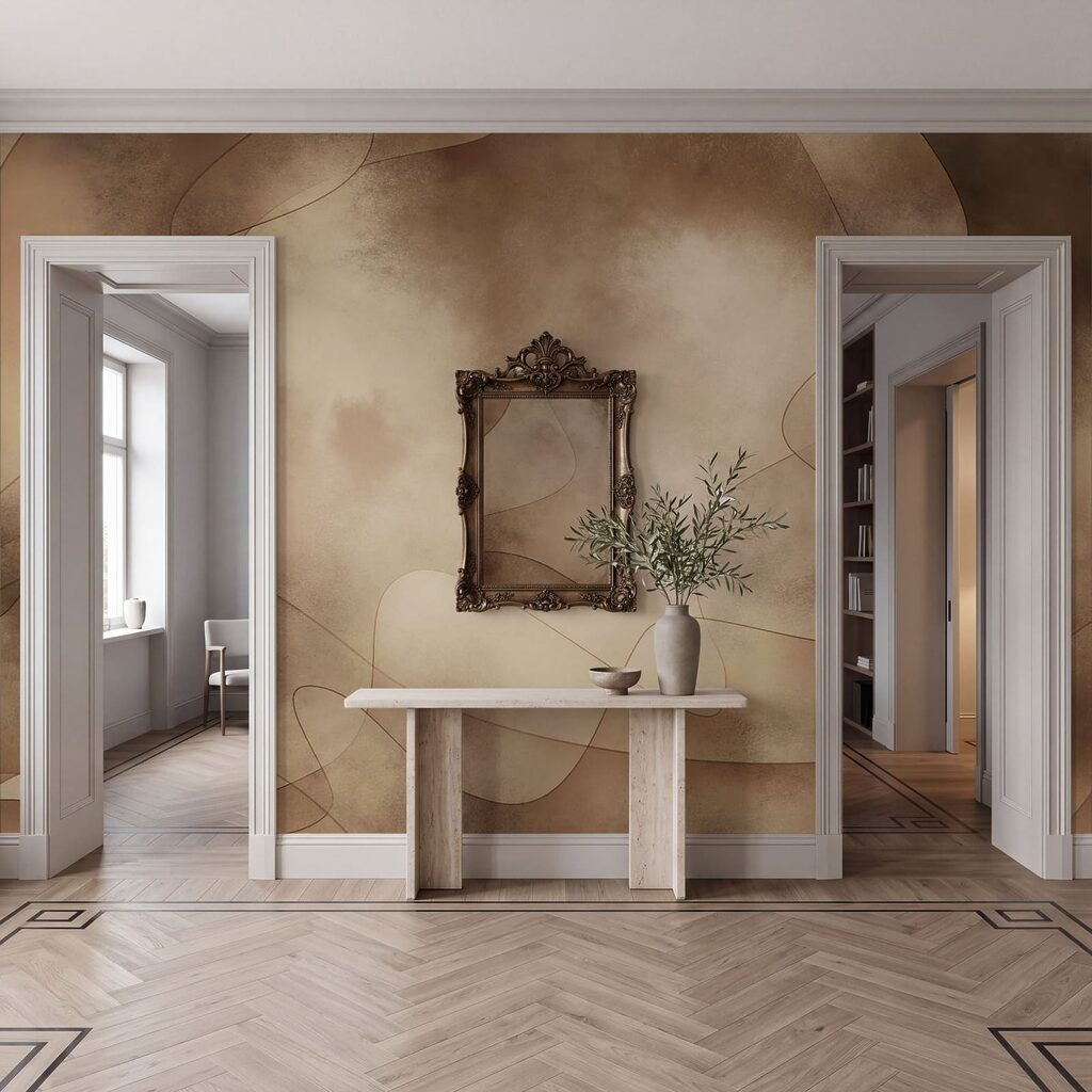 Sfondo marrone e bianco