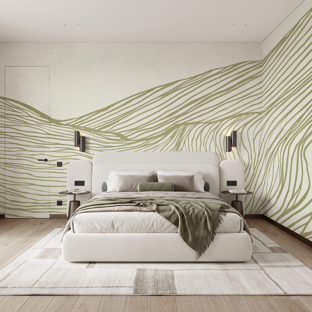 Disegno di un paesaggio