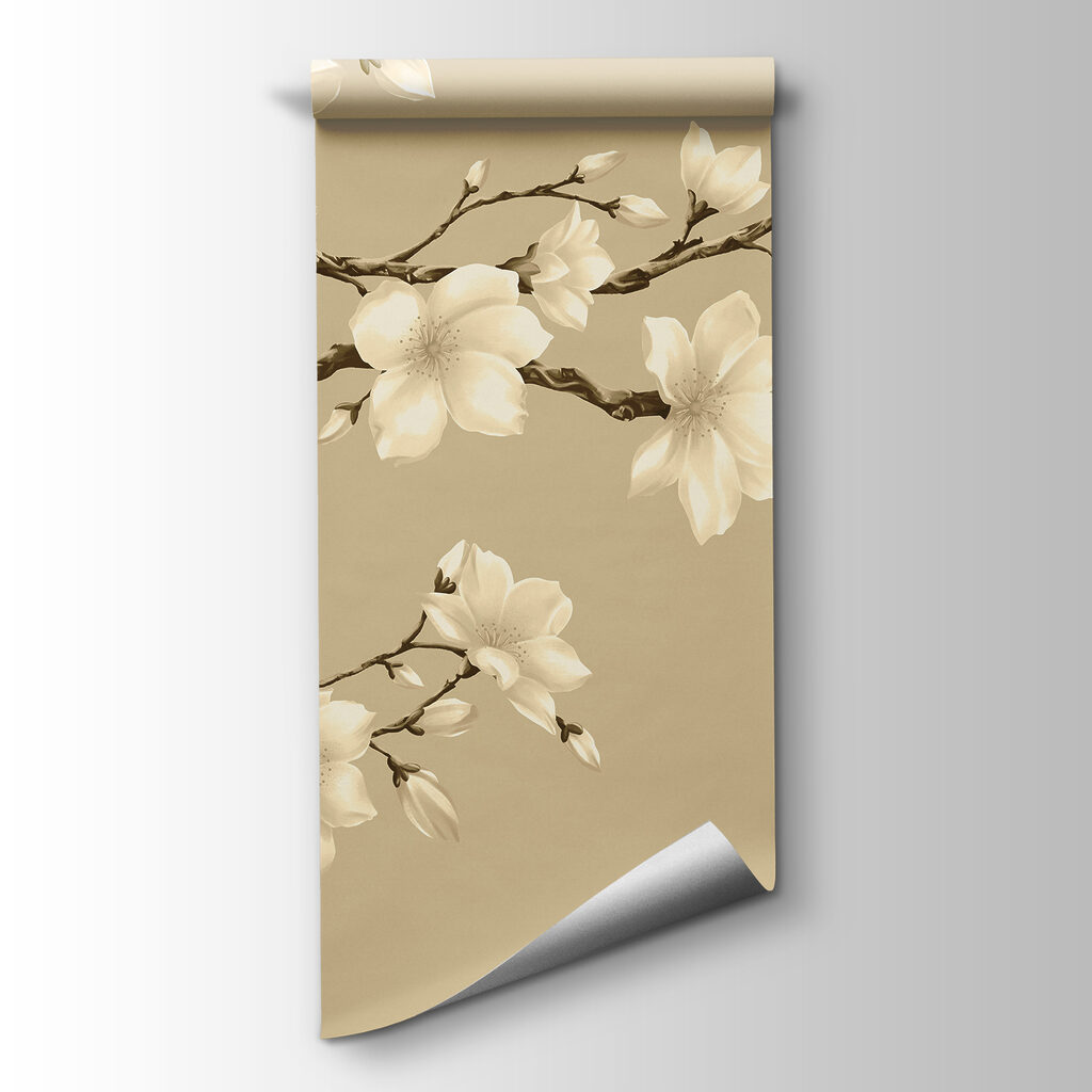 Carta da parati Ramo con fiori bianchi (COD: t01044v3) Carta da parati Ramo con fiori bianchi (COD: t01044v3)