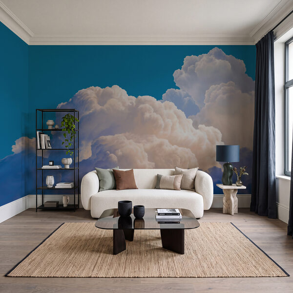 Carta da parati Cielo azzurro con nuvole (COD: t01046)