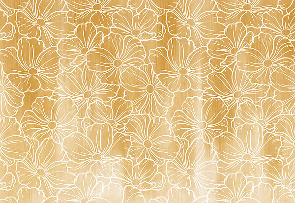 Carta da parati Motivo di fiori bianchi (COD: t01098) Carta da parati Motivo di fiori bianchi (COD: t01098)