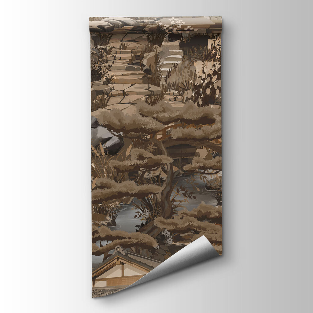 Carta da parati Paesaggio con una montagna e un lago (COD: t01062v1) Carta da parati Paesaggio con una montagna e un lago (COD: t01062v1)
