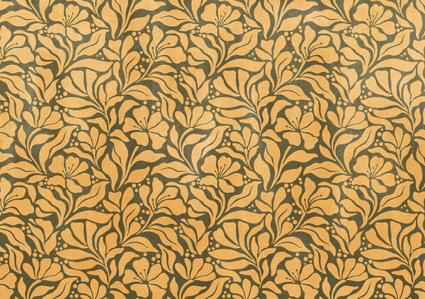 Carta da parati Motivo di foglie e fiori (COD: t01114v4) Carta da parati Motivo di foglie e fiori (COD: t01114v4)