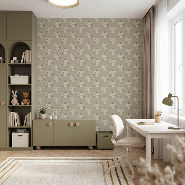 Carta da parati Motivo floreale su sfondo beige (COD: t01079) Carta da parati Motivo floreale su sfondo beige (COD: t01079)