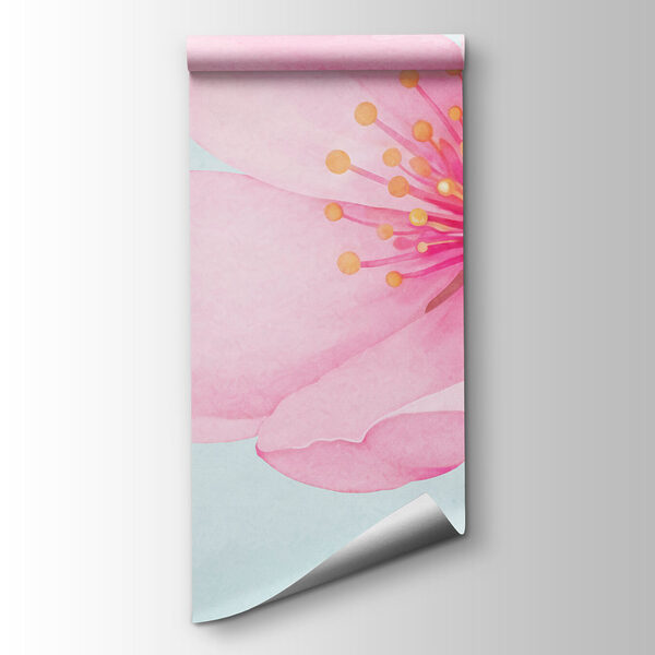 Carta da parati Motivo con fiori rosa (COD: t01132) Carta da parati Motivo con fiori rosa (COD: t01132)