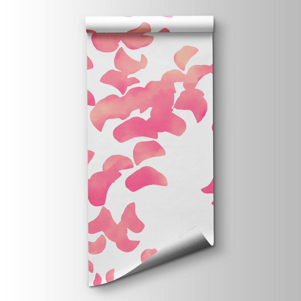 Carta da parati Gruppo di petali rosa (COD: t01140v1) Carta da parati Gruppo di petali rosa (COD: t01140v1)