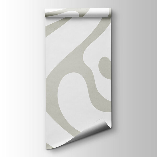 Carta da parati Motivo bianco e grigio (COD: t01191)
